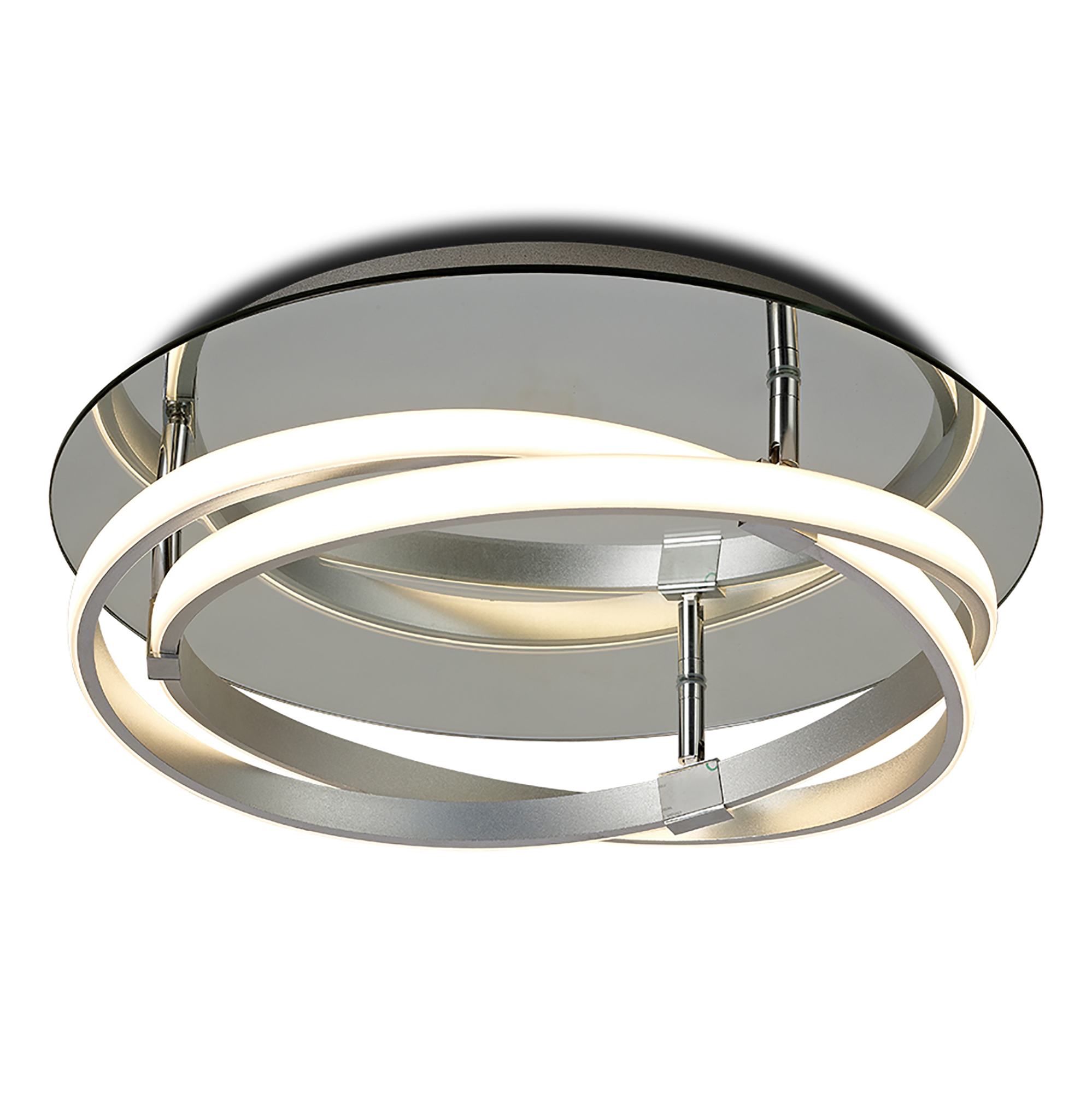 Infinity Silver Ceiling Lights Mantra Flush Fittings